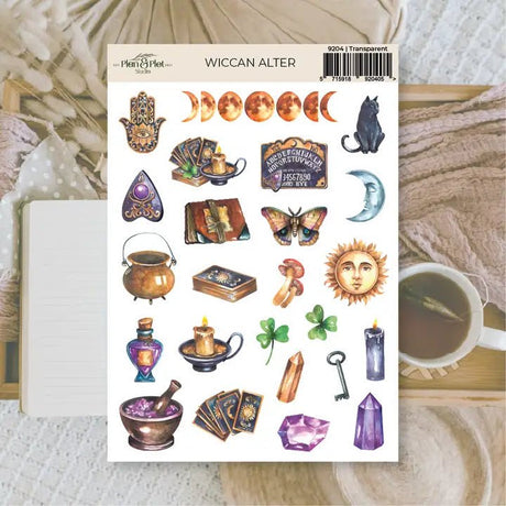Stickers Plan & Plot Studio Vinyl - Wiccan Alter - 1 - Plan & Plot Studio - Tidformera