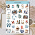 Stickers Plan & Plot Studio Vinyl - Winter Cabin - 1 - Plan & Plot Studio - Tidformera