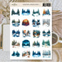 Stickers Plan & Plot Studio Vinyl - Winter Landscape 1 - 1 - Plan & Plot Studio - Tidformera