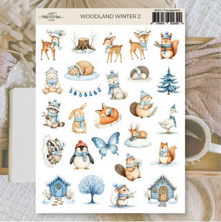 Stickers Plan & Plot Studio Vinyl - Woodland Winter 2 - 1 - Plan & Plot Studio - Tidformera