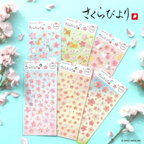 Stickers Sakura - Simple Sakura - 3 - Mind Wave - Tidformera