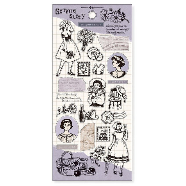 Stickers - Serene Story - Margaret's outing - 1 - Mind Wave - Tidformera