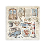 Stickers - Silent Sea - 4 - Stamperia - Tidformera