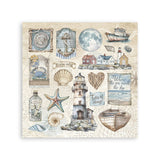 Stickers - Silent Sea - 3 - Stamperia - Tidformera