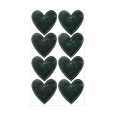 Stickers Sticko - Chalk hearts - Tidformera AB - Tidformera