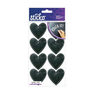 Stickers Sticko - Chalk hearts - 1 - Other - Tidformera