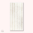 Stickers Thin Lace Strip - Beige - 1 - Hello Petite Paper - Tidformera