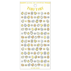 Stickers Tiny Tiny - Hiyoko från Mind Wave. Ark med klistermärken med små kycklingar