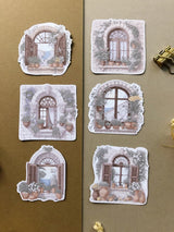 Stickers - T's Stationery - Mediterranean Windows - 3 - T's Stationery - Tidformera