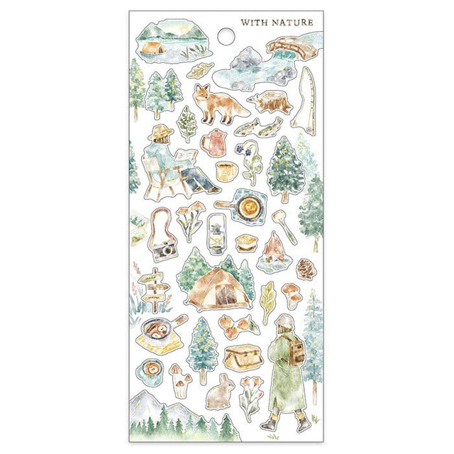 Stickers With nature - Hiking - Mind Wave - Tidformera