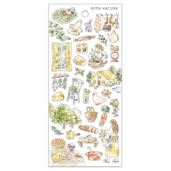 Stickers With nature - Preparation for lunch - 1 - Mind Wave - Tidformera