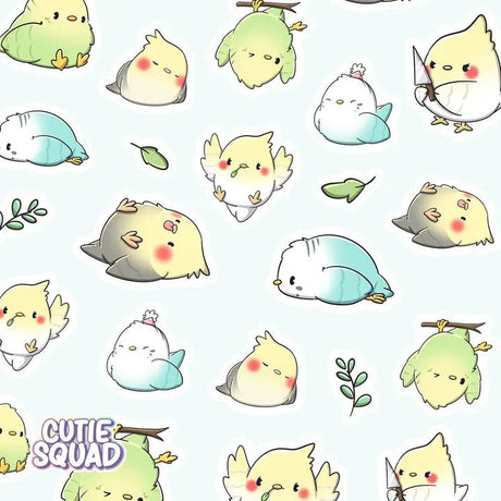 Stickersheet CutieSquad - A Lot of Birbs - 2 - CutieSquad - Tidformera