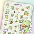 Stickersheet CutieSquad - Books & Dragons - 1 - CutieSquad - Tidformera