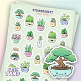 Stickersheet CutieSquad - Cutesy Plants - 1 - CutieSquad - Tidformera