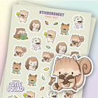 Stickersheet CutieSquad - Forest Walk - 1 - CutieSquad - Tidformera