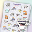 Stickersheet CutieSquad - Rebel Cuties - 1 - CutieSquad - Tidformera