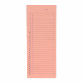Sticky Memo Pad - Monthly - Pink - 1 - Penco - Tidformera