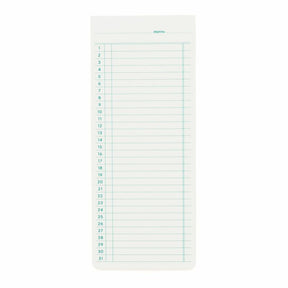 Sticky Memo Pad - Monthly - White - 1 - Penco - Tidformera