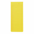 Sticky Memo Pad - Monthly - Yellow - 1 - Penco - Tidformera