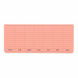 Sticky Memo Pad - Weekly - Pink - 1 - Penco - Tidformera