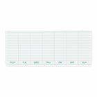Sticky Memo Pad - Weekly - White - 1 - Penco - Tidformera