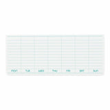 Sticky Memo Pad - Weekly - White - 1 - Penco - Tidformera