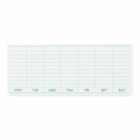 Sticky Memo Pad - Weekly - White - 1 - Penco - Tidformera