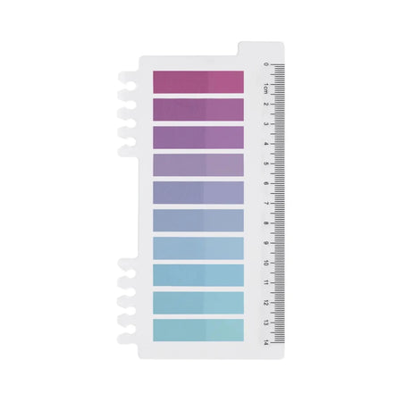 Sticky Notes 10 färger - Blueberry Mist - 5 - Ordinate - Tidformera