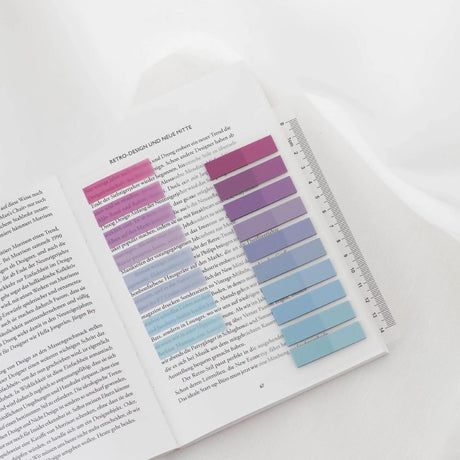 Sticky Notes 10 färger - Blueberry Mist - 2 - Ordinate - Tidformera