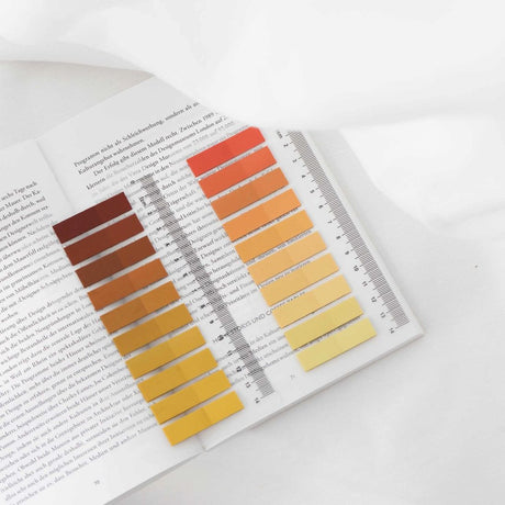 Sticky Notes 10 färger - Caramel Amber - 4 - Ordinate - Tidformera