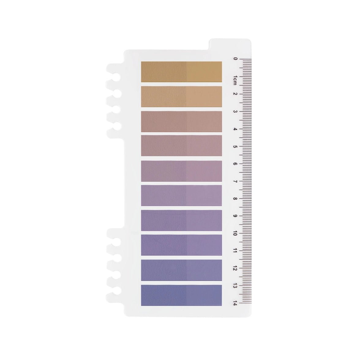 Sticky Notes 10 färger - Champagne Plum - 5 - Ordinate - Tidformera