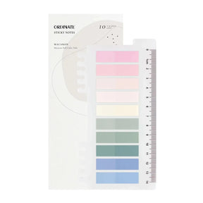 Sticky Notes 10 färger - Macaron - 1 - Ordinate - Tidformera