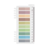 Sticky Notes 10 färger - Meadow Mist - 6 - Ordinate - Tidformera
