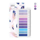 Sticky Notes 10 färger - Mystic Purple - 1 - Ordinate - Tidformera