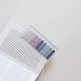 Sticky Notes 10 färger - Semicircle Design - Mystic Purple - 4 - Ordinate - Tidformera