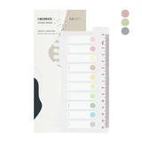 Sticky Notes 10 färger - Semicircle Design - Spring Morandi - 1 - Ordinate - Tidformera