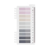 Sticky Notes 10 färger - Winter's Frost Pastel - 5 - Ordinate - Tidformera