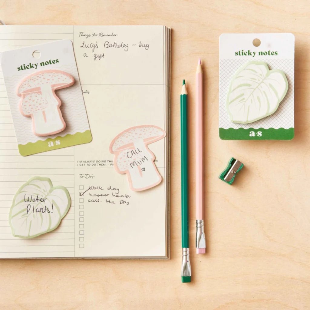 Sticky Notes - Mushroom - 2 - Another Studio UK - Tidformera