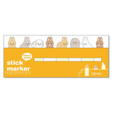 Sticky Notes Stick Marker - Rabbit - Mind Wave - Tidformera