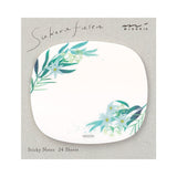 Sticky Notes Transparency Leaves - Midori - Tidformera