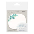 Sticky Notes Transparency Leaves - Midori - Tidformera