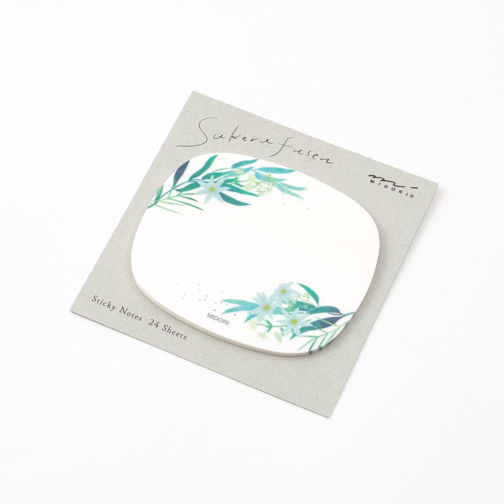 Sticky Notes Transparency Leaves - Midori - Tidformera