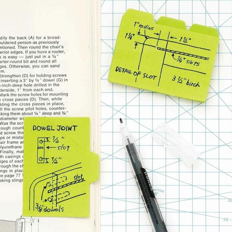 Sticky Tab - Green - 2 - Hightide - Tidformera