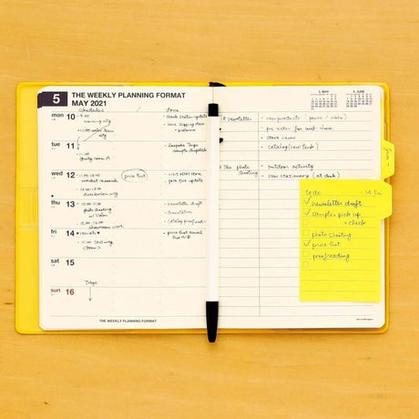 Sticky Tab - Yellow - 3 - Hightide - Tidformera