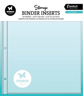Storage Binder Inserts A5+ 5 - pack - 1 - Studio Light - Tidformera