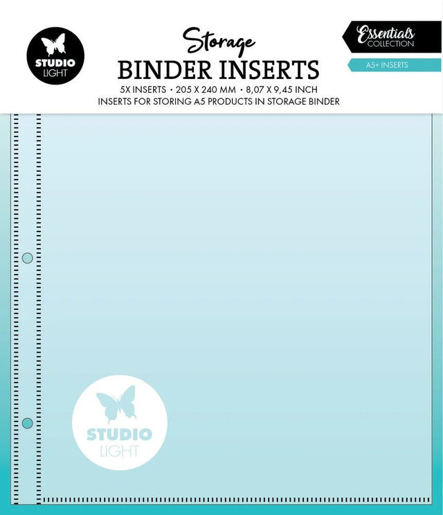 Storage Binder Inserts A5+ 5 - pack - 1 - Studio Light - Tidformera