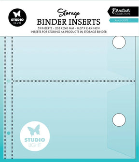 Storage Binder Inserts A6+ 5 - pack - 1 - Studio Light - Tidformera