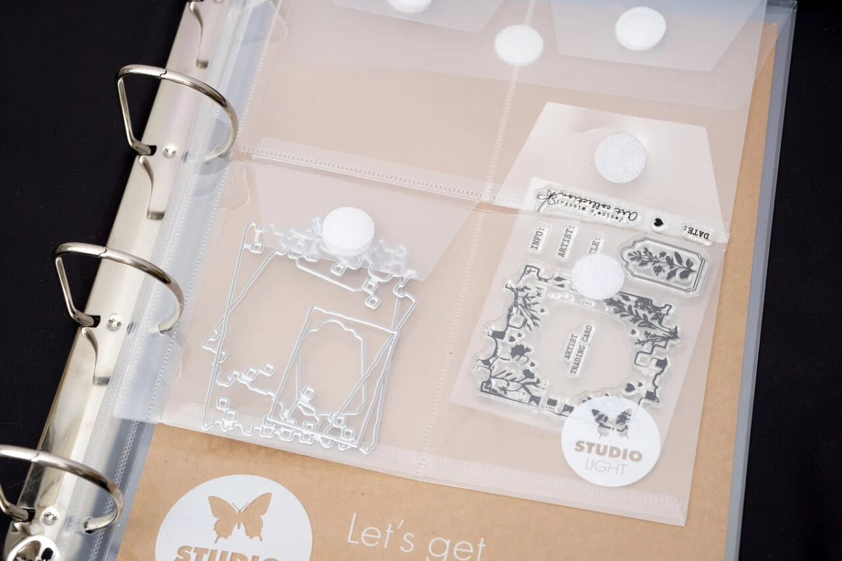 Storage Binder Inserts A7+ 3 - pack - 4 - Studio Light - Tidformera