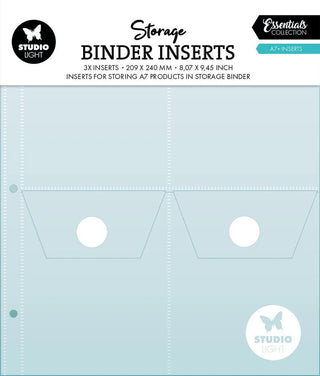 Storage Binder Inserts A7+ 3 - pack - 1 - Studio Light - Tidformera