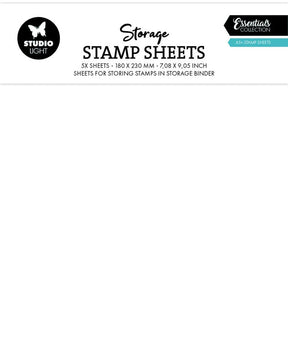 Storage Stamp Sheets A5+ 10 - pack - 1 - Studio Light - Tidformera